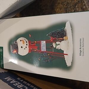 Department 56 Accessories for Villages Snowman Watertower # 800013.